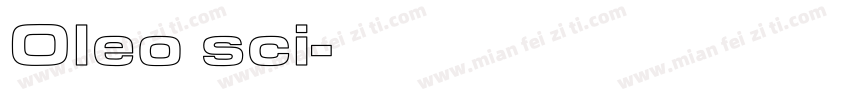 Oleo sci字体转换